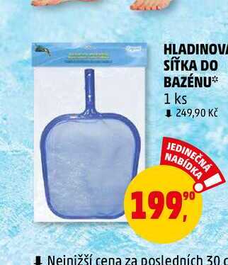 HLADINOVÁ SÍŤKA DO BAZÉNU 1 ks
