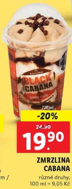 ZMRZLINA CABANA, 220 ml