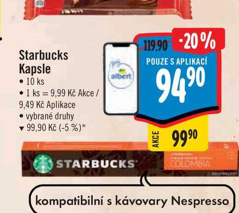 Starbucks Kapsle • 10 ks