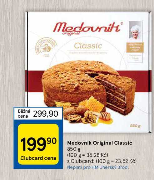 Medovník Original Classic 850 g