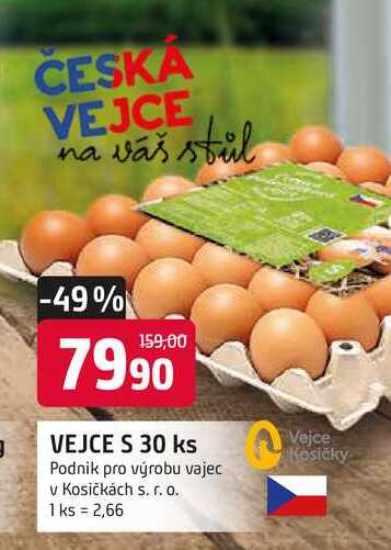 VEJCE S 30 ks