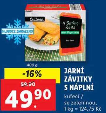 JARNÍ ZÁVITKY S NÁPLNÍ, 400 g