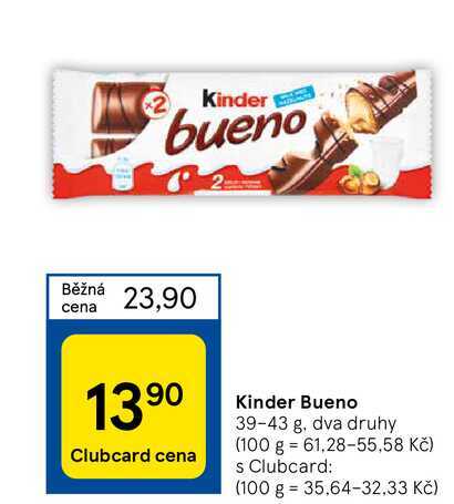 Kinder Bueno 39-43 g