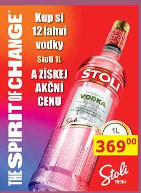 Stoli vodka, 1 l v akci