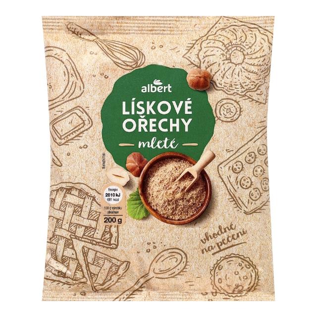 Albert Lískové ořechy mleté