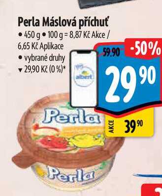 Perla Máslová příchuť 450 g