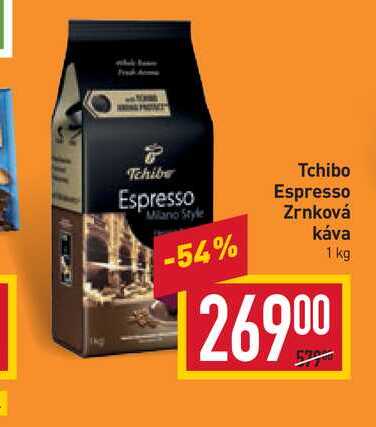 Tchibo Espresso Zrnková káva 1 kg