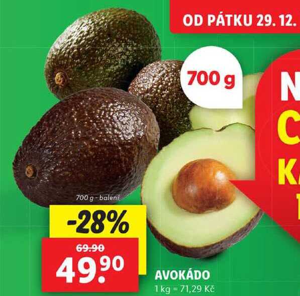 AVOKÁDO, 700 g
