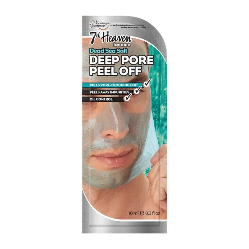 7th Heaven Hloubkově čisticí slupovací maska pro muže, 10 ml