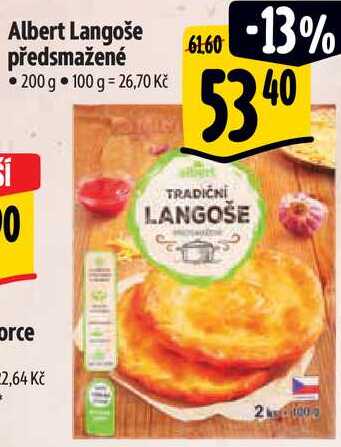 Albert Langoše předsmažené, 200 g