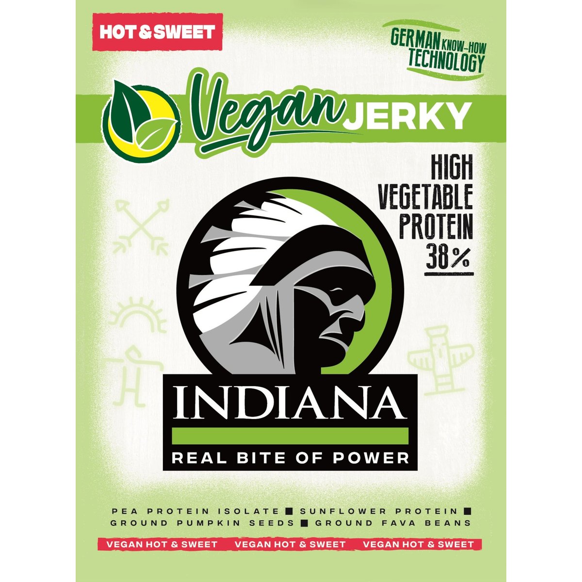 Indiana Jerky Vegan Hot&Sweet