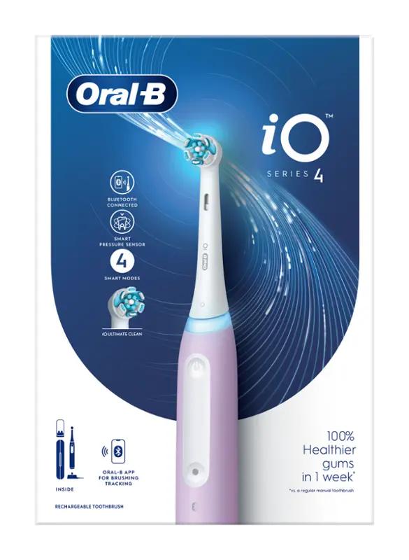 Oral-B Elektrický zubní kartáček Oral-B iO 4 levandulový, 1 ks