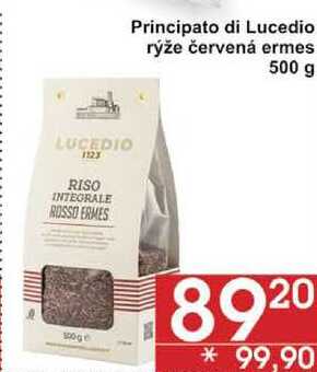 Principato di Lucedio rýže červená ermes, 500 g v akci
