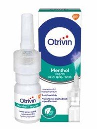 Otrivin Menthol 1 mg/ml nosní sprej, roztok 10 ml