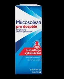 Mucosolvan® pro dospělé 30 mg/5 ml sirup 100 ml
