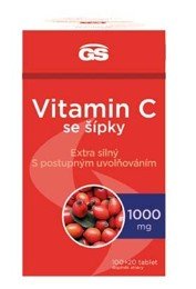 GS Vitamin C1000 se šípky  100 + 20 tablet