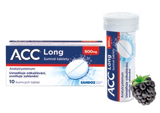 ACC® LONG 600 mg šumivé tablety, 10 tbl.