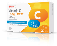 Dr. Max Vitamin C Long Effect 500 mg 30 cps.