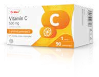 Dr. Max Vitamin C 500 mg 90 žvýkacích tablet