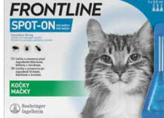 FRONTLINE SPOT-ON pro kočky 0,5 ml, 3 pipety
