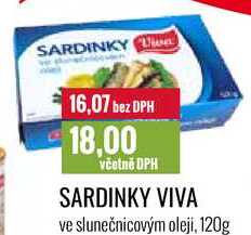 SARDINKY VIVA 120g 