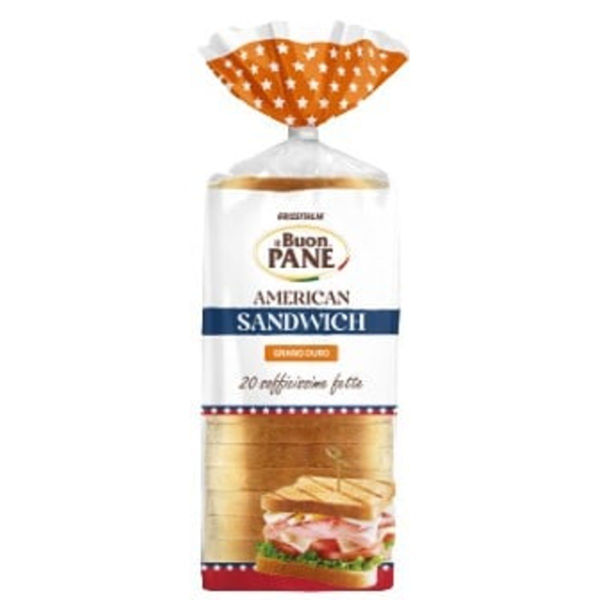 il Buon Pane Americký sandwich z tvrdé pšenice