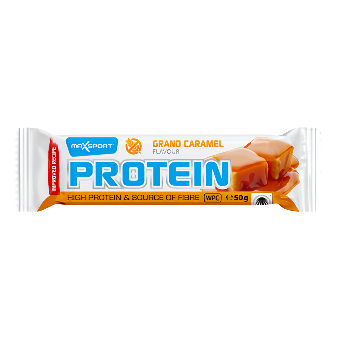 Max Sport  Proteinová tyčinka s karamelovou příchutí