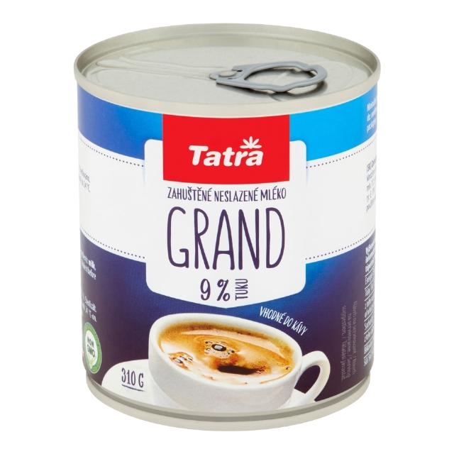 Tatra Grand Zahuštěné mléko neslazené