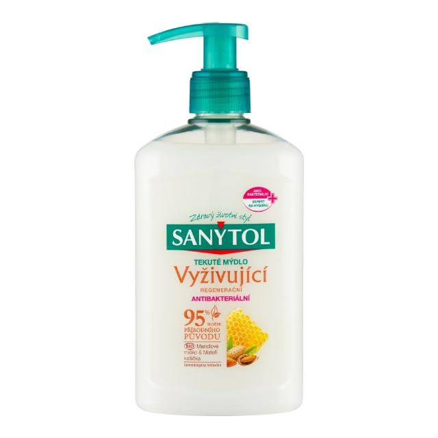 Sanytol Tekuté mýdlo s mandlovým mlékem
