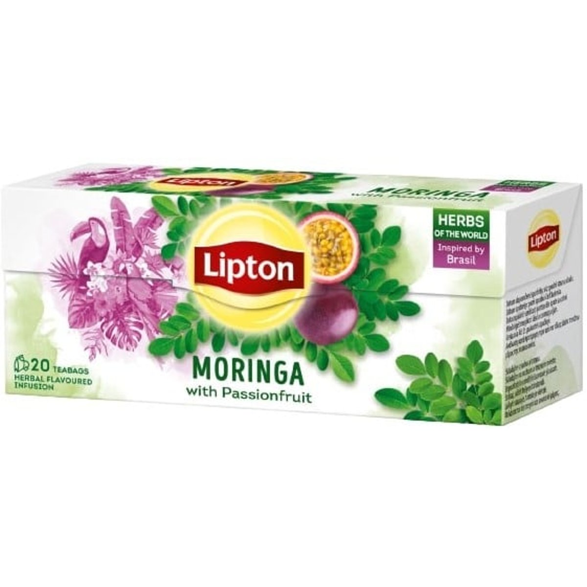 Lipton Moringa with passion fruit 20 čajových sáčků