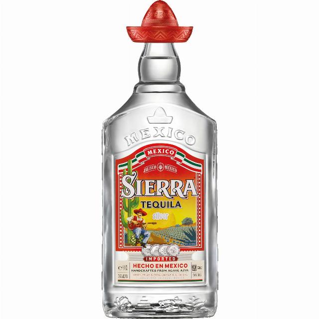 Sierra Tequila Silver/Gold 38 %