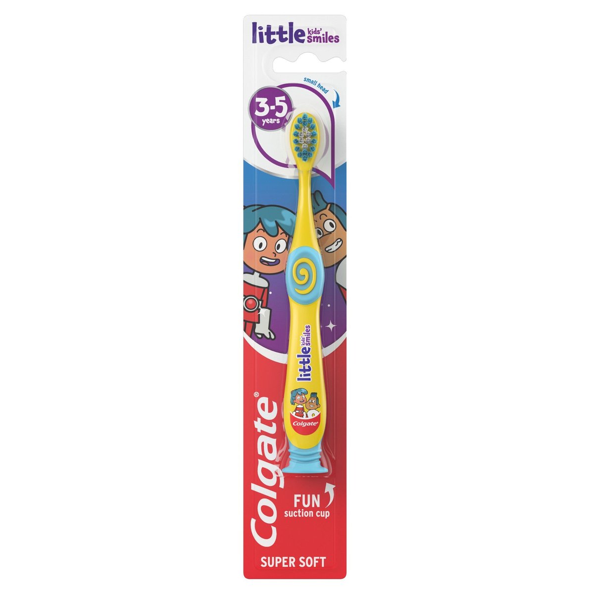 Colgate Little Kids Smiles dětský zubní kartáček pro děti 3–5 let
