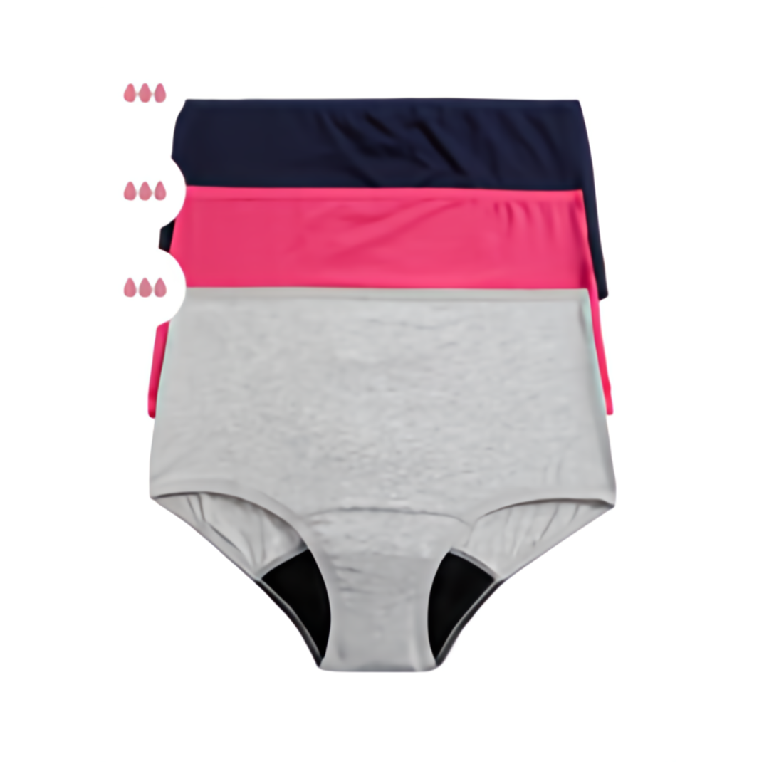 Marks & Spencer Menstruační kalhotky, vysoce savé, mix barev, 3ks, vel. 8