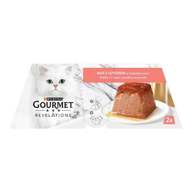 Purina Delikátní paštika s lososem a omáčkou