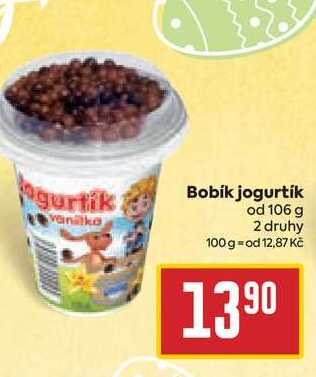 Bobík jogurtík od 106 g  