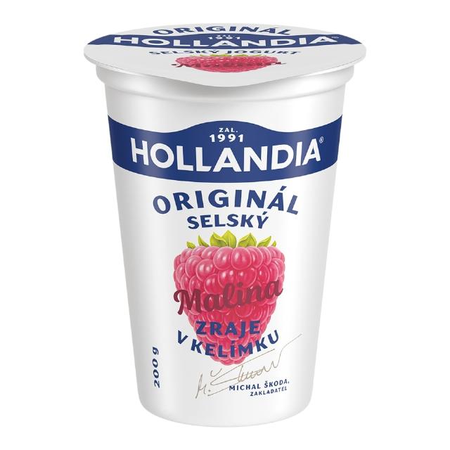 Hollandia Selský jogurt malina