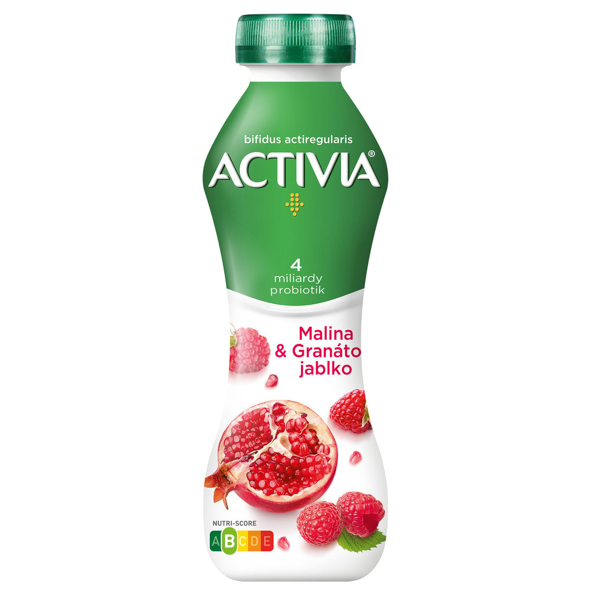 Activia Probiotický jogurtový nápoj malina a granátové jablko