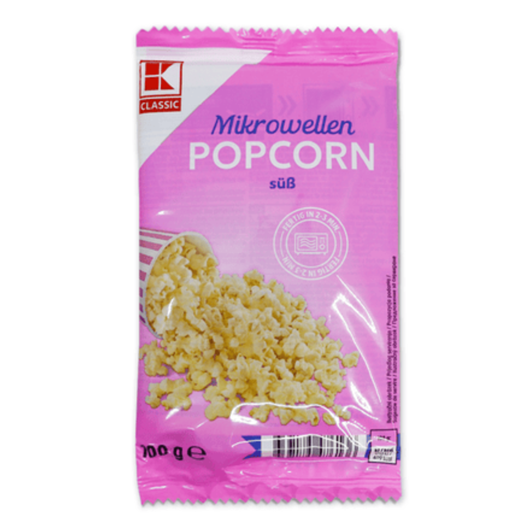 K-Classic Sladký popcorn do mikrovlnné trouby