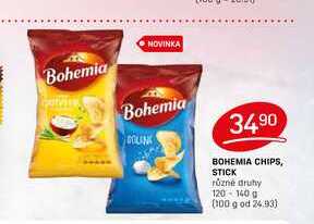 BOHEMIA CHIPS 120-160g