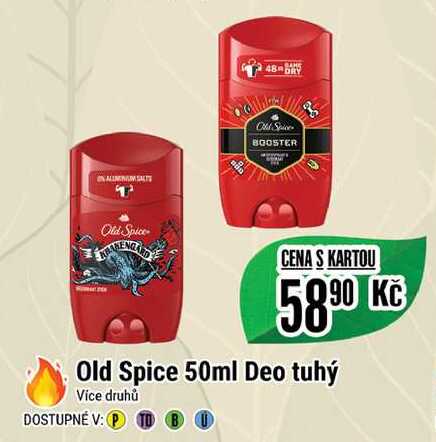 Old Spice 50ml Deo tuhý 