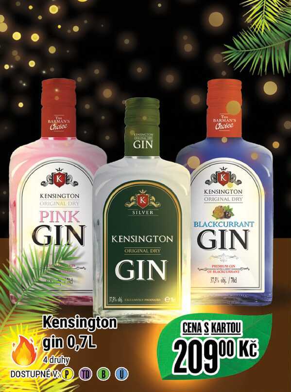 Kensington gin 0,7 L