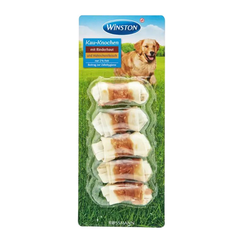 Winston Žvýkací kosti pro psy s hovězím a kuřecím, 5 ks