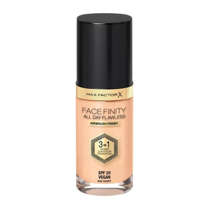 Max Factor Make-up 3v1 Facefinity All Day Flawless 042 ivory, 1 ks