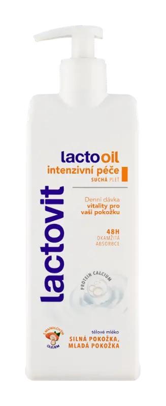 Lactovit Tělové mléko intenzivní péče Lactooil, 400 ml