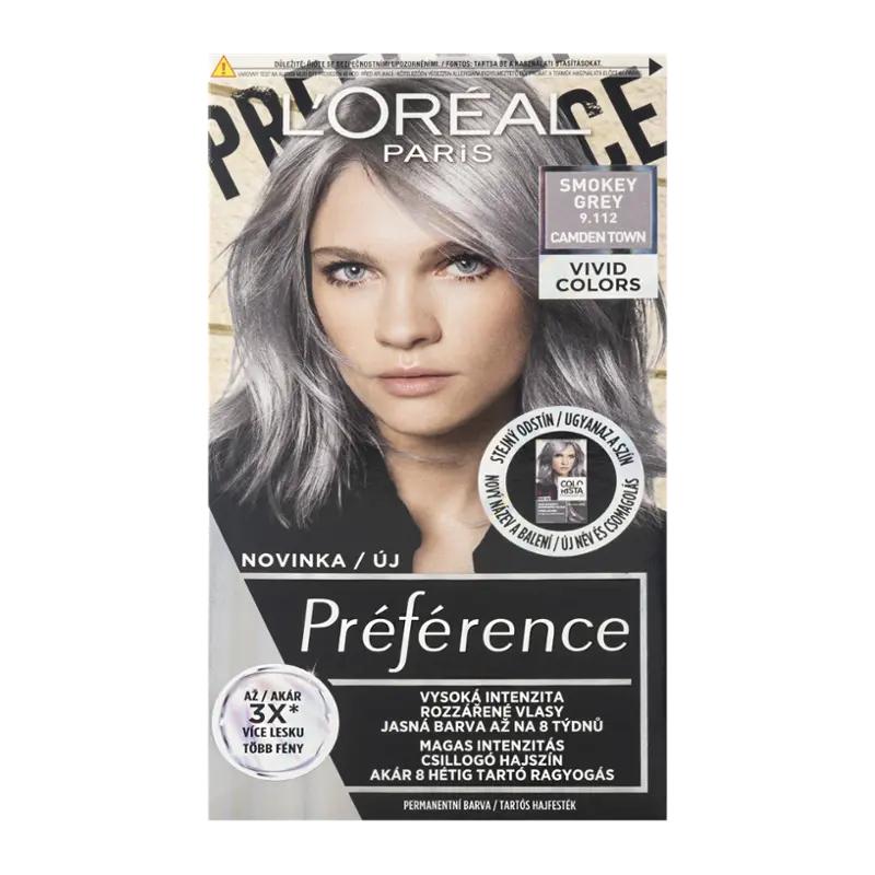 L'Oréal Barva na vlasy Préférence Vividis 9.112 smokey grey, 1 ks