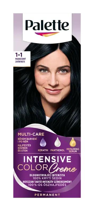 Palette Barva na vlasy Intensive Color Creme modročerný 1-1 (C1), 1 ks