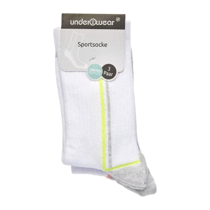 under2wear Sportovní ponožky 3pack mix barev vel. 35/38, 1 ks