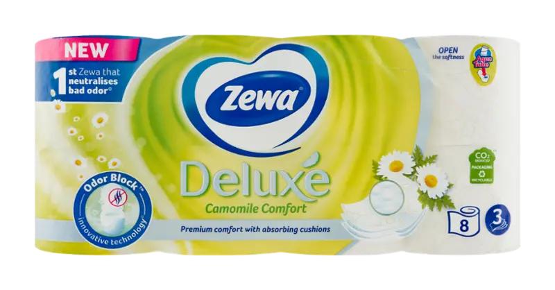 Zewa Toaletní papír Deluxe Camomile Comfort 3vrstvý, 8 ks