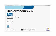 Desloratadin Viatris 5 mg 30 potahovaných tablet