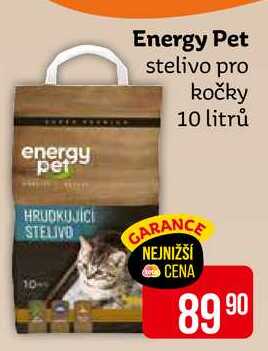 Energy Pet stelivo pro kočky 10 litrů 